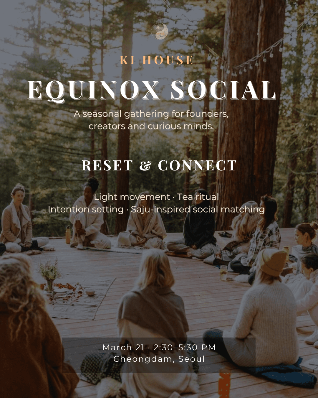 Equinox Social — Reset & Connect